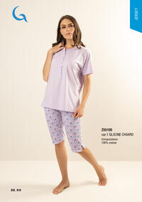 PIGIAMA PINOCCHIO DONNA M/M Z55105 Tellini S.r.l. Ingrosso Abbigliamento
